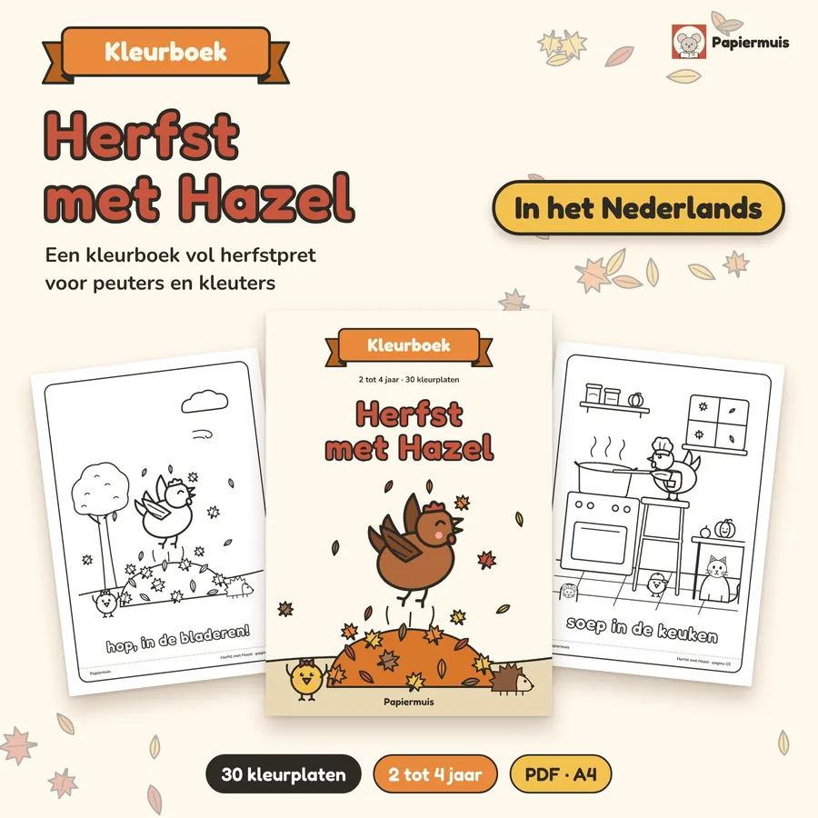 Voorpagina van Herfst met Hazel